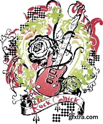 T-Shirt Design Elements #12, 25xEPS