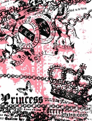 T-Shirt Design Elements #12, 25xEPS