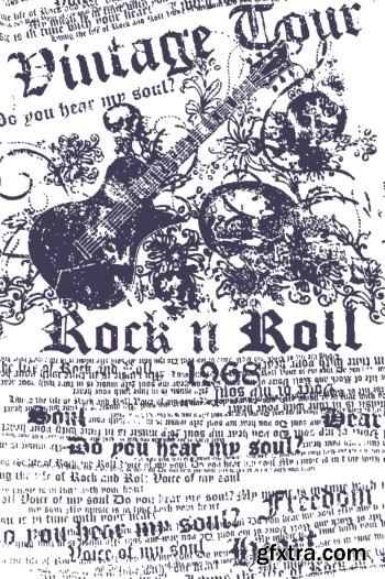 T-Shirt Design Elements #12, 25xEPS