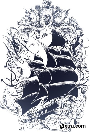 T-Shirt Design Elements #12, 25xEPS