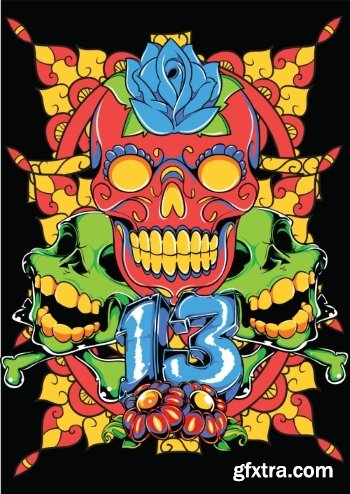 T-Shirt Design Elements #1, 25xEPS T-Shirt Design Elements #1, 25xEPS