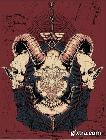 T-Shirt Design Elements #1, 25xEPS T-Shirt Design Elements #1, 25xEPS