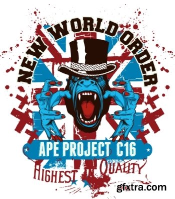 T-Shirt Design Elements #2, 30xEPS