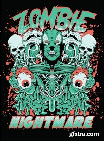 T-Shirt Design Elements #2, 30xEPS