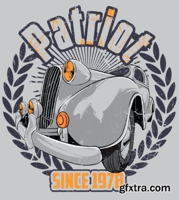 T-Shirt Design Elements #2, 30xEPS