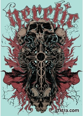 T-Shirt Design Elements #2, 30xEPS