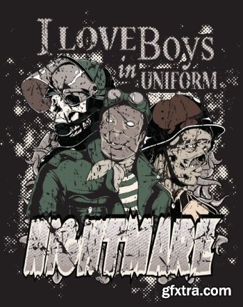 T-Shirt Design Elements #2, 30xEPS