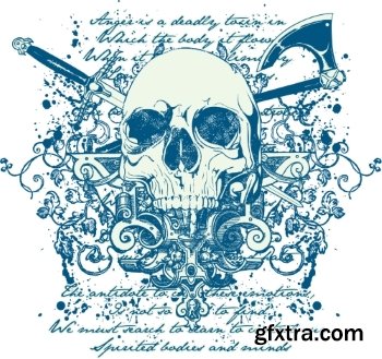 T-Shirt Design Elements #3, 25xEPS