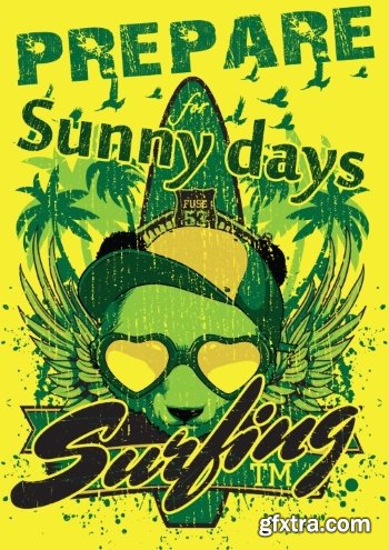 T-Shirt Design Elements #3, 25xEPS