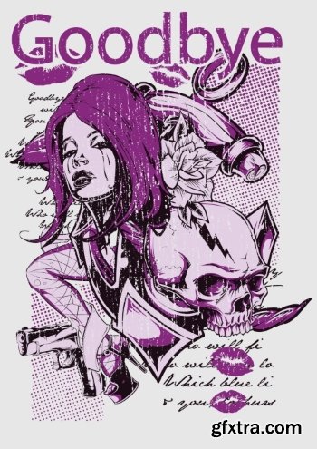 T-Shirt Design Elements #3, 25xEPS