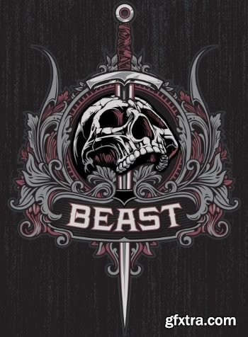 T-Shirt Design Elements #16, 25xEPS