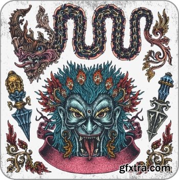 T-Shirt Design Elements #17, 25xEPS