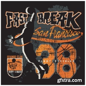 T-Shirt Design Elements #18, 25xEPS