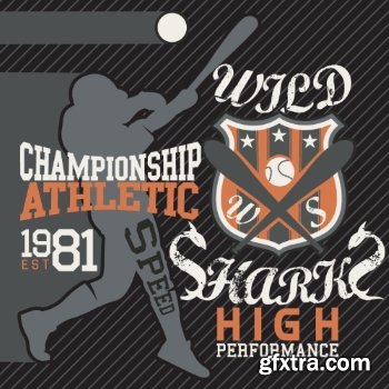 T-Shirt Design Elements #18, 25xEPS