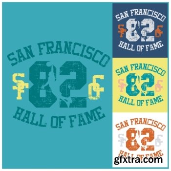 T-Shirt Design Elements #18, 25xEPS