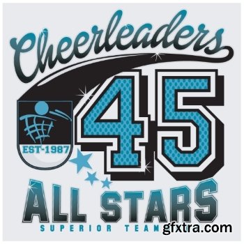 T-Shirt Design Elements #18, 25xEPS