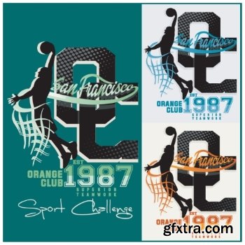 T-Shirt Design Elements #18, 25xEPS