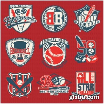 T-Shirt Design Elements #18, 25xEPS