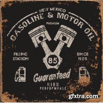 T-Shirt Design Elements #21, 25xEPS