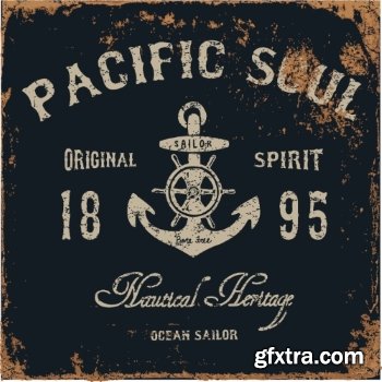 T-Shirt Design Elements #21, 25xEPS