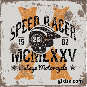 T-Shirt Design Elements #21, 25xEPS