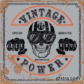 T-Shirt Design Elements #21, 25xEPS