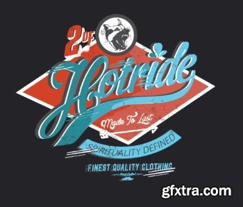 T-Shirt Design Elements #22, 24xEPS