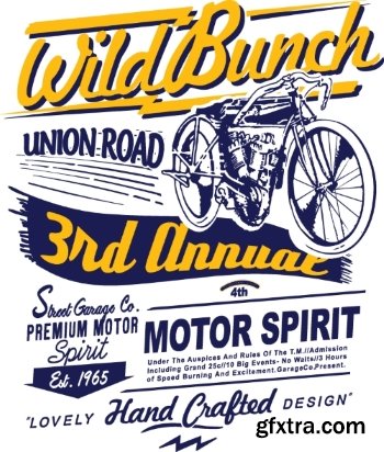 T-Shirt Design Elements #22, 24xEPS