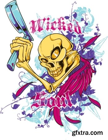 T-Shirt Design Elements #25, 25xEPS T-Shirt Design Elements #25, 25xEPS