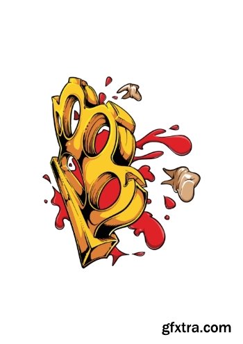 T-Shirt Design Elements #25, 25xEPS T-Shirt Design Elements #25, 25xEPS