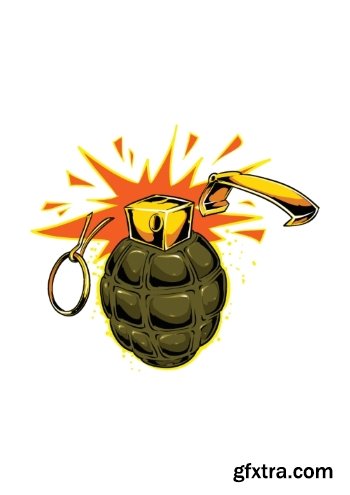 T-Shirt Design Elements #27, 25xEPS