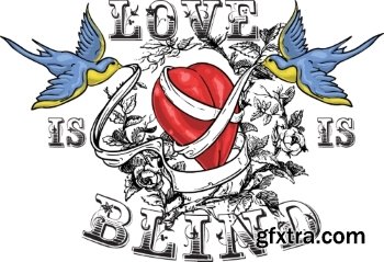 T-Shirt Design Elements #28, 25xEPS