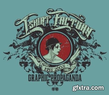 T-Shirt Design Elements #28, 25xEPS