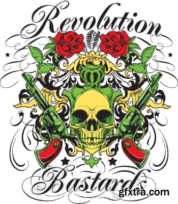 T-Shirt Design Elements #28, 25xEPS