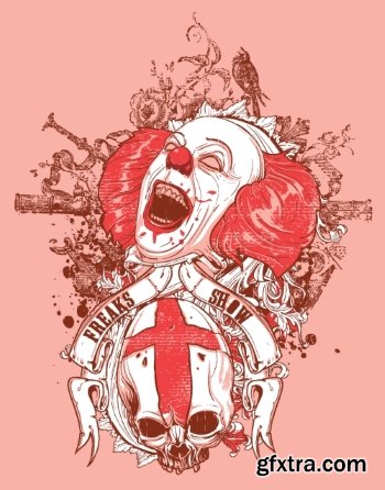 T-Shirt Design Elements #28, 25xEPS