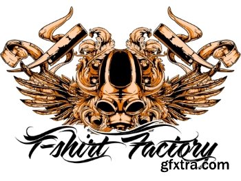 T-Shirt Design Elements #28, 25xEPS