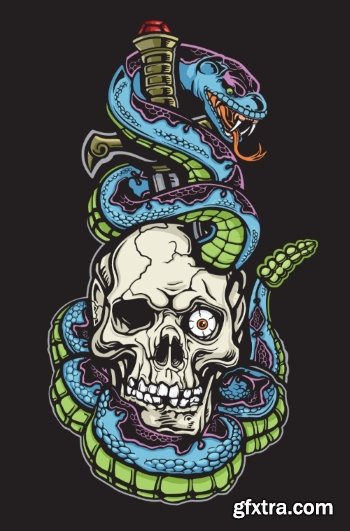 T-Shirt Design Elements #32, 25xEPS