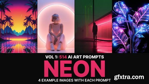 514 Midjourney Prompts For Neon