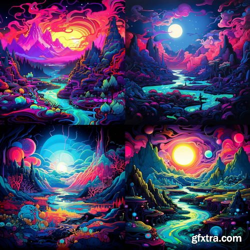 514 Midjourney Prompts For Neon