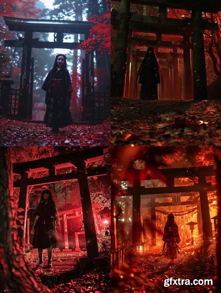 513 Ai Art Prompts for Japanese Horror