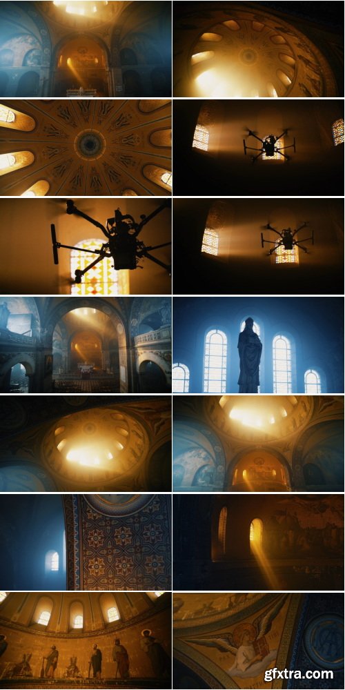 ArtList - Byzantine French Church - 4K ProRes UHQ Collections