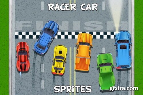 Craftpix - Top Down Racer Car Sprites