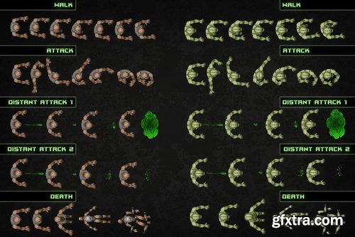 Craftpix - TDS Monster Character Sprites