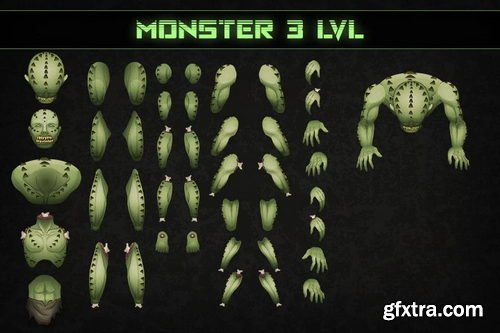Craftpix - TDS Monster Character Sprites