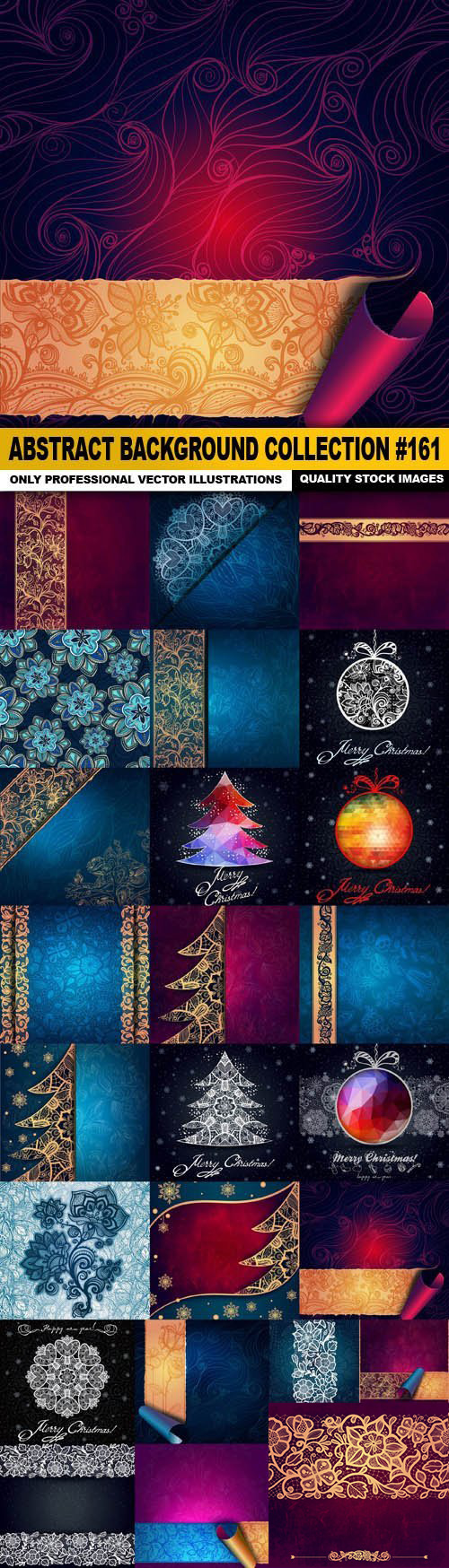 Abstract Background Collection #161, 25xEPS