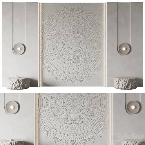 '3dsky Pro - Headboard of bed No. 12'