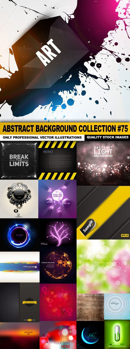 Abstract Background Collection #75, 20xEPS