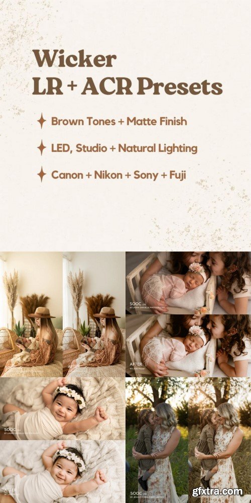 Jessica G - Wicker Lightroom Presets v2025