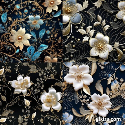430 Midjourney Prompts for Patterns: Vol 3