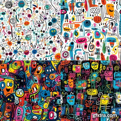430 Midjourney Prompts for Patterns: Vol 3